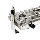 Купить Плита газовая двухконфорочная ENO Xtrem-2 062491010785 511x335x246мм 1.75-2.5кВт из нержавеющей стали AISI304L с подвесом и держателем посуды 7ft.ru в интернет магазине Семь Футов