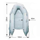 Купить Надувная лодка из ПВХ Lalizas Hercules 220 50910 25,5 кг 220 x 142 см 7ft.ru в интернет магазине Семь Футов