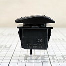 Купить Выключатель клавишный Nekeke A11624GR (ON)-OFF-(ON) 12/24В 20/10А однополюсный с двумя светодиодами 7ft.ru в интернет магазине Семь Футов