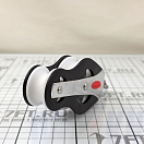 Купить Блок лонготакельный универсальный Ronstan RF51500 шкивы Ø54/34мм 750/1500кг для троса Ø10мм с вертлюгом и скобой 7ft.ru в интернет магазине Семь Футов