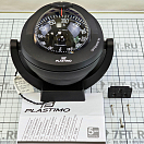 Купить Компас Plastimo Offshore 95 65734 12/24В для судна 6-10м c чёрной плоской картушкой Ø81мм в чёрном корпусе Ø128x150мм на кронштейне 7ft.ru в интернет магазине Семь Футов