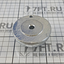 Купить Цинковый анод Tecnoseal 01030 Ø60x26мм для гребных винтов J-prop 7ft.ru в интернет магазине Семь Футов