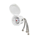 Купить Смеситель Plastimo EZ Water 67582 100х96х70мм вырез Ø70мм корпус АСА-пластик с круглой крышкой из хромированной латуни 7ft.ru в интернет магазине Семь Футов