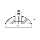 Купить Цинковый анод Tecnoseal 00105UK Ø140x36мм дисковый со стальной вставкой для пера руля 7ft.ru в интернет магазине Семь Футов