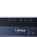 Купить Винный шкаф термоэлектрический двухзонный Libhof Amateur ARD-21 340х510х820мм для 21 бутылки черный с белой подсветкой и тонировкой стекла 7ft.ru в интернет магазине Семь Футов