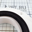 Купить Иллюминатор открывающийся овальный HMG JB Elliptical Port Light 593-518-05-02-02-1.00 220x553мм отделка из белого пластика в комплекте с кольцом из нержавеющей стали и москитной сеткой 7ft.ru в интернет магазине Семь Футов