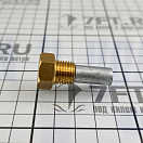 Купить Цинковый анод системы охлаждения Beta Marine 209-61840 38,7x20X9,5мм с латунной заглушкой для двигателей Beta 10-90 7ft.ru в интернет магазине Семь Футов