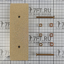 Купить Пластина заземления Glomex RA204 205x64x13мм площадь 2м²(21,5фут²) в комплекте со специальным крепежом 7ft.ru в интернет магазине Семь Футов