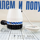 Купить Насос трюмный осушительный TMC 0010301 12В 3,5А 58л/мин под шланг Ø26,5мм для откачки воды 7ft.ru в интернет магазине Семь Футов