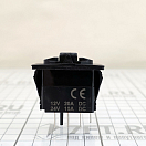 Купить Выключатель клавишный Marina TOP ON-OFF-ON 12/24В 20/10А IP66 однополюсный с двумя светодиодами без клавиши, Osculati 14.212.04 7ft.ru в интернет магазине Семь Футов