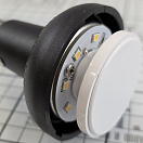 Купить Круговой светодиодный огонь SeaFlo SFNL081-25-02B 360° 1,5Вт 12В 63,5см для судов до 20м белый свет на наклонной стойке 7ft.ru в интернет магазине Семь Футов