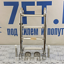 Купить Трап складной 910x260мм AISI316 4 ступеньки дугообразные крепления, Osculati 49.582.04 7ft.ru в интернет магазине Семь Футов