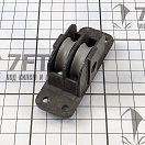 Купить Блок для мачты двухшкивный Allen Brothers A...7 26x8мм 250/500кг из алюминия 7ft.ru в интернет магазине Семь Футов