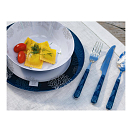Купить Набор посуды на 4 человека Marine Business Living 18147 16 предметов из белого/синего меламина в сумке 7ft.ru в интернет магазине Семь Футов