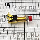 Купить Выключатель кнопочный без фиксатора TMC 042R Ø16x32мм 12В 15A с красной кнопкой 7ft.ru в интернет магазине Семь Футов