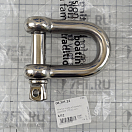 Купить Такелажная скоба 45x47x104мм Ø22мм 4712/18834кг из кованной нержавеющей стали AISI316, Osculati 08.321.22 7ft.ru в интернет магазине Семь Футов