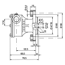 Купить Помпа импеллерная Ancor ST138 2026 3/8" для охлаждения двигателей 7ft.ru в интернет магазине Семь Футов