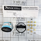 Купить Индикатор температуры охлаждающей жидкости Faria Euro Black Style 2" 12814 12В 40-120°C Ø52мм чёрный/чёрный 7ft.ru в интернет магазине Семь Футов