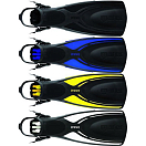 Купить Ласты с открытой пяткой Mares Wave Oh 410017 размер 41-43 черный/черный 7ft.ru в интернет магазине Семь Футов