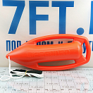 Купить Спасательный буй Lifeguard из полиэтилена с ремнем для фиксации на плече и буксировочным фалом, Osculati 22.407.20 7ft.ru в интернет магазине Семь Футов