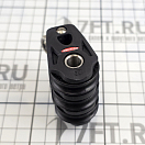 Купить Блок трехшкивный шарикоподшипниковый со скобой Ronstan Orbit Blocks™ серия 30 RF35302 Ø30мм 550/1100кг для троса Ø8мм из черного нейлона 7ft.ru в интернет магазине Семь Футов