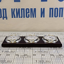 Купить Метеостанция судовая Termometros ANVI 30.3945 390х130х35мм часы/барометр/термометр/гигрометр из дерева и латуни 7ft.ru в интернет магазине Семь Футов