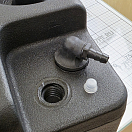 Купить Бак топливный Nuova Rade Ercole 50205 69л 800х350х300мм с прямой горловиной под шланг Ø38мм из чёрного полиэтилена 7ft.ru в интернет магазине Семь Футов