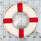 Купить Спасательный круг декоративный Nauticalia 13614 250мм белый с красным 7ft.ru в интернет магазине Семь Футов