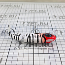 Купить Воблер SPRO Iris Underdog Jointed 100 4867-1822 100мм 26гр крючок №2 глубина погружения 0,8м цвет Red Head Tiger 7ft.ru в интернет магазине Семь Футов