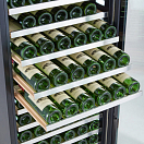 Купить Винный шкаф двухзонный отдельностоящий Libhof Sommelier SED-254 Silver 1190х695х1400мм на 254 бутылки серебристый с двумя дверцами 7ft.ru в интернет магазине Семь Футов