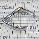 Купить Врезной замок правый 163x75x13мм квадрат 9мм с накладками и ручками антивибрационный из сатинированной хромированной латуни, Osculati 38.203.50DX 7ft.ru в интернет магазине Семь Футов