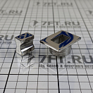 Купить Ручка-кнопка прямоугольная с кольцом Ø25мм толщина стенки 15-25мм из нержавеющей стали AISI316, Osculati 38.182.88 7ft.ru в интернет магазине Семь Футов