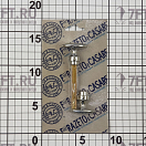 Купить Ручка дверная хромированная F.LLI Razeto & Casareto 3449 37 x 21 мм 7ft.ru в интернет магазине Семь Футов