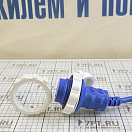 Купить Кабель берегового питания 3x2,5мм2 с розеткой 16А и встроенным светодиодным индикатором 15м синий, Osculati 14.334.55 7ft.ru в интернет магазине Семь Футов