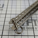 Купить Вант-путенс стоячего такелажа из нержавеющей стали 316 Ronstan RF2330 87-117мм 12 отверстий 4,8мм 7ft.ru в интернет магазине Семь Футов