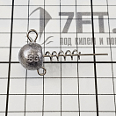 Купить Джиг-головка Savage Gear Corkscrew Ballhead 63817 20гр цвет Silver 25шт./уп. 7ft.ru в интернет магазине Семь Футов