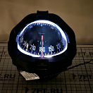 Купить Компас Plastimo Offshore 105 65001 12/24В для судна 5-10м c чёрной конической картушкой Ø91мм в чёрном корпусе 140x134мм горизонтальный врезной монтаж 7ft.ru в интернет магазине Семь Футов