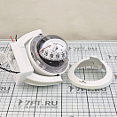 Купить Компас Plastimo Offshore 75 63866 12/24В для судна 5-8м c белой конической картушкой Ø70мм в белом корпусе Ø100мм на кронштейне 7ft.ru в интернет магазине Семь Футов