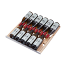 Купить Винный шкаф двухзонный отдельностоящий Libhof Sommelier SED-254 Silver 1190х695х1400мм на 254 бутылки серебристый с двумя дверцами 7ft.ru в интернет магазине Семь Футов