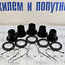 Купить Манжета коническая Ø105x74 чёрная для проводки тросов Ø70мм из ПВХ, Osculati 03.407.01 7ft.ru в интернет магазине Семь Футов