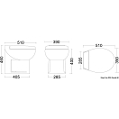 Купить Электрический туалет Tecma Silence Plus (1-е поколение) 390 x 510 x 460 мм 24 В, Osculati 50.226.01 7ft.ru в интернет магазине Семь Футов
