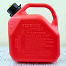 Купить Канистра для бензина Scepter Essence 07081 215x155x250мм 5л из прочного красного полиэтилена высокой плотности 7ft.ru в интернет магазине Семь Футов