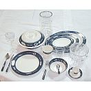 Купить Набор столовых приборов Lalizas Sea Tableware Exclusive 57208 24 штуки из нержавеющей стали и ABC пластика 7ft.ru в интернет магазине Семь Футов