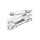 Купить Цилиндр гидравлический для подвесных моторов Ultraflex UC128P-OBF/1 43234V с прямым коромыслом 7ft.ru в интернет магазине Семь Футов