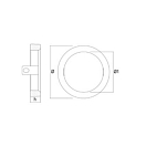 Купить Цинковый анод Tecnoseal 02466 Ø98x23мм кольцевой для двигателей Kamewa FF240 7ft.ru в интернет магазине Семь Футов