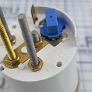 Купить Индикатор температуры головки блока Faria Signature Gold Style 2" 14529 12В 20°C - 100°C серый/золотистый 7ft.ru в интернет магазине Семь Футов