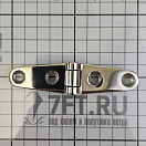 Купить Петля симметричная Cim 0652-0130 100x25х5мм узкая из зеркально-полированной нержавеющей стали AISI316 7ft.ru в интернет магазине Семь Футов