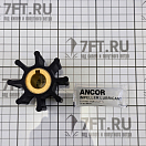 Купить Импеллер со шпонкой Ancor 2036 Ø65x50,8мм посадочное Ø16мм 8 лопастей из чёрного неопрена 7ft.ru в интернет магазине Семь Футов
