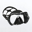 Купить Маска для плавания с цельной линзой для взрослых Mares One Vision 411046 черный/черно-серый 7ft.ru в интернет магазине Семь Футов