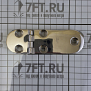 Купить Петля овальная несимметричная дверная Haice 191907401 125x39,5x4мм из нержавеющей стали AISI 316 7ft.ru в интернет магазине Семь Футов